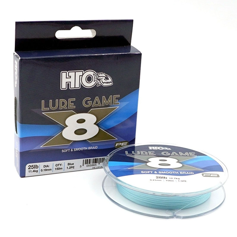 HTO Lure Game X8 Soft & Smooth Braid 150m